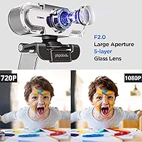 Papalook PA452 Full HD 1080P Webcam — image 3