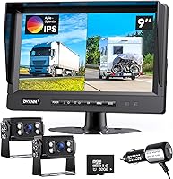 DVKNM 9″ AHD IPS Monitor Backup Camera System — image 1