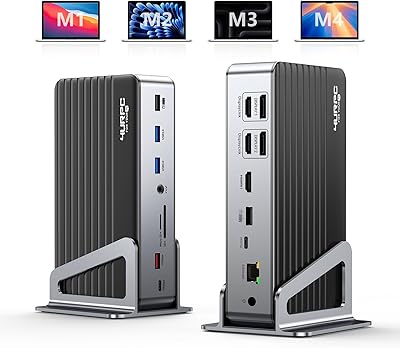 4URPC DisplayLink Docking Station DC0001A