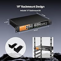 keepLiNK 16-Port Gigabit PoE Switch — image 6