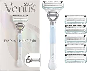 Gillette Venus Intimate Grooming Razor with 6 Blade Refills Review