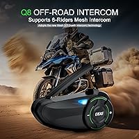 EJEAS Q8 2PC Motorcycle Bluetooth Headset — image 2