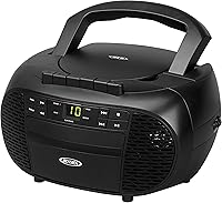 Jensen CD-550 Portable Stereo CD Cassette Recorder with AM/FM Radio — image 1