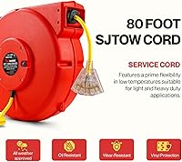 ReelWorks 75ft Extension Cord Reel with LED Light Up Connector — image 3