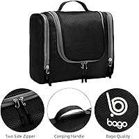 Bago Travel Toiletry Bag - Black — image 6