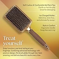 Olivia Garden Ceramic + Ion Nano Thermic Styler Hair Brush — image 3