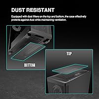 GAMDIAS GD-ATHENA M3 ATX Mid Tower Gaming PC Case — image 9