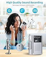 SEMIER Portable Cassette Player Recorder — image 2