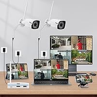 EVERSECU Mini 8CH Wi-Fi NVR System with 2K Cameras — image 4