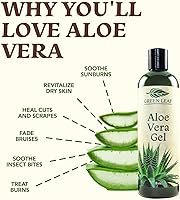 Green Leaf Naturals Aloe Vera Gel 16oz — image 4
