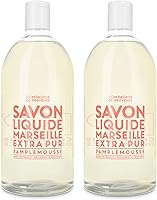 Compagnie de Provence Savon de Marseille Extra Pure Liquid Soap, Pink Grapefruit, 33.8 fl oz Refill — image 1