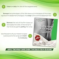 Shape and Tone Contouring Moisturizing Body Wrap (10 Wraps) — image 6