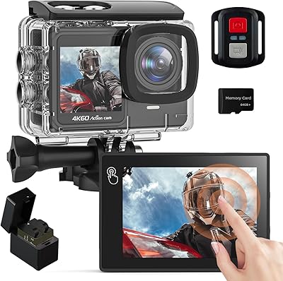 Yolansin 4K Touchscreen Action Camera