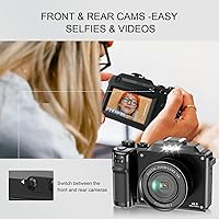 Yatao YT01 Digital Camera with WiFi, 64MP, 5K Video, Dual Cameras — image 3