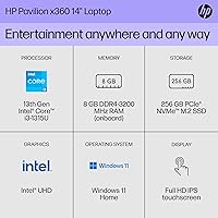 HP Pavilion x360 14-inch Laptop, 13th Gen Intel Core i3, 8GB RAM, 256GB SSD — image 2