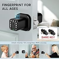 Richelock Fingerprint Door Knob Smart Biometric Lock — image 3