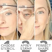 Brows by Bossy Dual-Color Eyebrow Stamp Stencil Kit — image 3