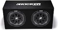 Kicker 43DC122 Dual Comp 12-inch Subwoofer Enclosure 2-Ohm — image 1