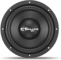 CT Sounds Bio 8” 600-Watt Dual 4-Ohm Car Subwoofer — image 2