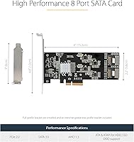 StarTech 8-Port SATA PCIe Card — image 3