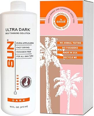 Sun Laboratories Ultra Dark Spray Tan Solution 16oz
