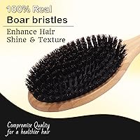 OZFIT 100% Boar Bristle Hair Brush — image 3