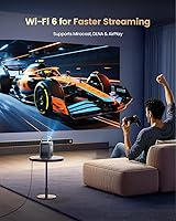 WiMiUS P61 Pro Smart Mini Projector — image 9