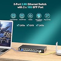 VIMIN 10-Port 2.5G Ethernet Switch — image 2