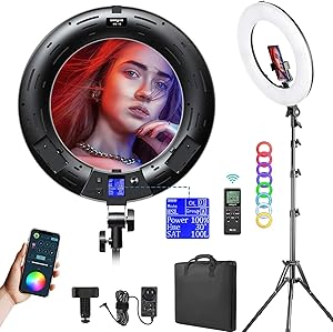 Weeylite WE-10 18 Inch RGB Ring Light Review