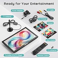 BOIFUN 15.6″ Portable TV with DVD Player — image 9