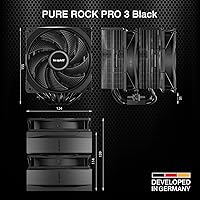 be quiet! Pure Rock Pro 3 Silver CPU Air Cooler — image 7