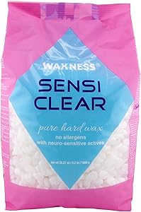 Waxness Sensi Clear Glass Rosin Free Hard Wax 2.2 lb Review
