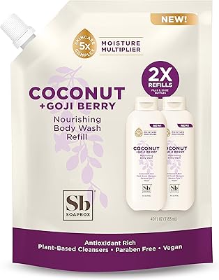 Soapbox Coconut + Goji Berry Body Wash Refill, 40oz