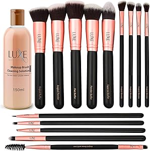 Luxe Premium Makeup Brushes Set - 14pc Review