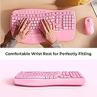 MEETION Director-D-2 Ergonomic Wireless Keyboard and Mouse Combo — image 3