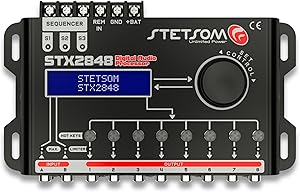 Stetsom STX 2848 DSP Crossover & Equalizer 8 Channel Digital Signal Processor Review