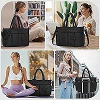 RAINSMORE Laptop Tote Bag for Women 15.6 Inch — image 8
