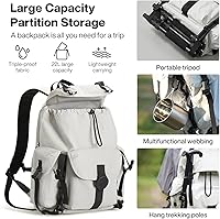 mixi Travel Backpack for Women Men 18 Inch Carry On Laptop Backpack — image 2