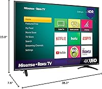 Hisense 50R7E 50-Inch 4K Roku Smart LED TV — image 6