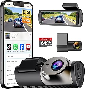 DARGYUNCEN M7 Dash Cam 4K Front & 1080P Rear Review