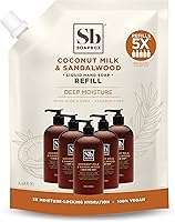 Soapbox Liquid Hand Soap Refill, Coconut Milk & Sandalwood, 64oz — image 1