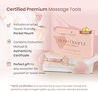 PLANTIFIQUE Rose Quartz Face Roller and Gua Sha Set — image 6