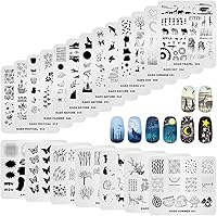 KADS 20pcs Nail Stamp Plates Set — image 2