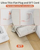 DEPOW Power Strip Surge Protector with 8 AC Outlets and 4 USB Ports — image 3