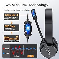 EKSA H12E USB Headset with Microphone — image 3