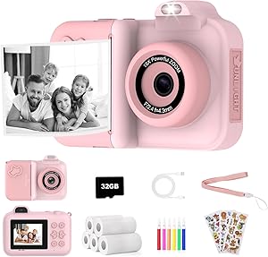 Xuweicn Kids Camera Instant Print S1