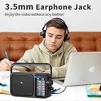 YOWGULF YG-BT2400B AM/FM Bluetooth Portable Radio — image 5