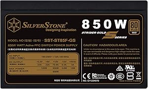 SilverStone Technology SST-ST85F-GS-V2 850W Fully Modular Power Supply
