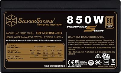 SilverStone Technology SST-ST85F-GS-V2 850W Fully Modular Power Supply