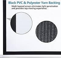 Smartxchoices 120″ HD Manual Projector Screen 1:1 Format — image 7